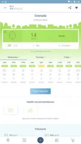 IQAir AirVisual скриншот 1