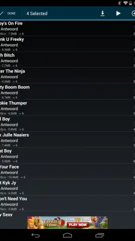 TinyTunes скриншот 2