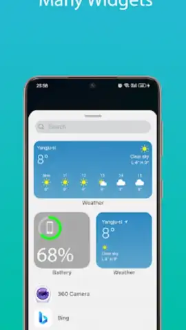 iOS 17 Launcher - Phone 15 Pro скриншот 1