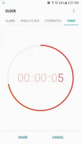 Samsung Clock скриншот 6