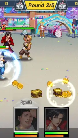 Battle and Kiss: College Fight скриншот 2