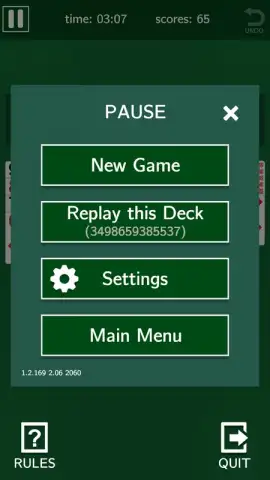 Classic Solitaire Klondike скриншот 8