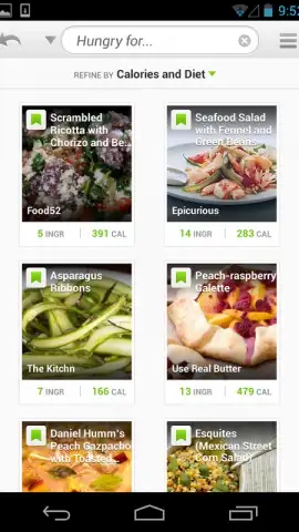 Recipes & Nutrition скриншот 12