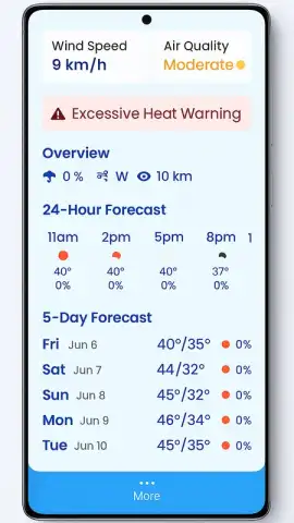 live weather checker скриншот 2