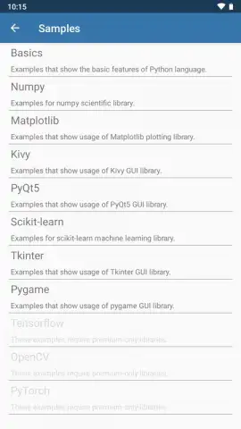 Pydroid 3 скриншот 7