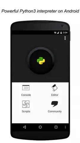 QPython3 скриншот 4
