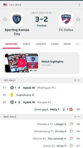 FlashScore скриншот 14