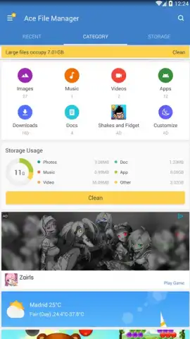 Ace File Manager скриншот 2