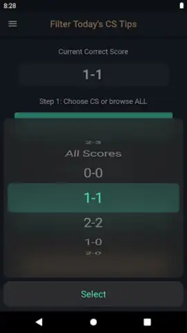 Correct Score King скриншот 4