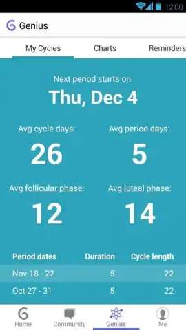 Glow - Period Tracker скриншот 6