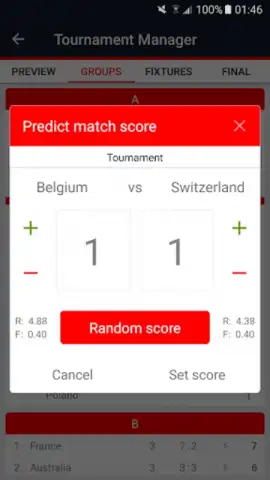 Tournament Manager скриншот 4