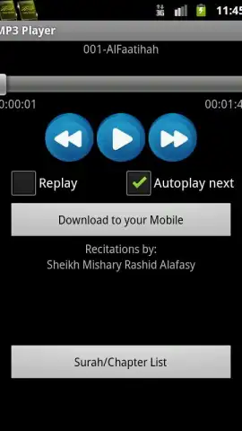 Quran MP3 With Indonesian скриншот 2