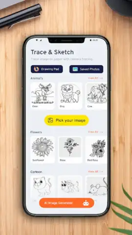 AI Drawing : Trace & Sketch скриншот 11