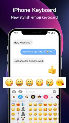iphone keyboard скриншот 3