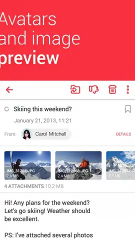 myMail скриншот 4