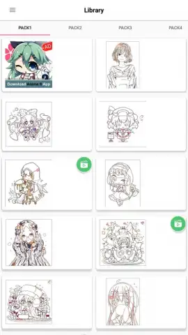 Anime - Paint by Numbers скриншот 7