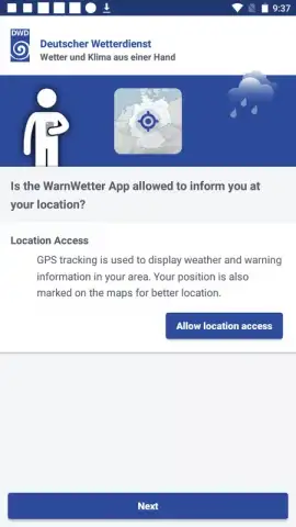 WarnWetter скриншот 3