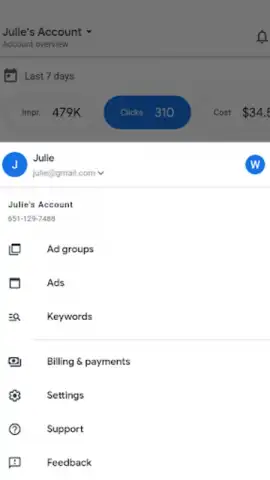 Google Ads скриншот 1
