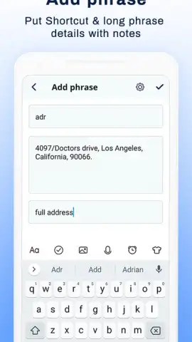 Writing Star: Text Expander & Auto-complete text скриншот 4