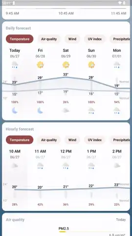Breezy Weather скриншот 2