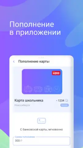 Транспортная карта скриншот 6