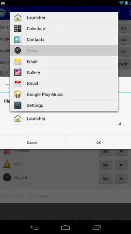 Settings App скриншот 2