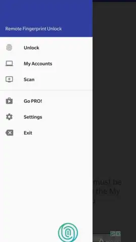 Remote Fingerprint Unlock скриншот 4