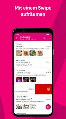 Telekom Mail скриншот 1