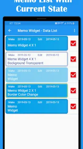 D-Day Counter & Memo Widget скриншот 3