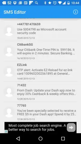 SMS Editor скриншот 1