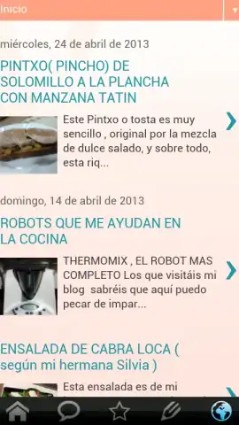 Recetas Caseras скриншот 1