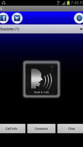 TiKL Touch Talk Walkie Talkie скриншот 1
