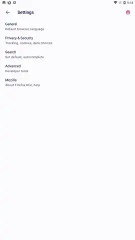 Firefox Klar скриншот 3