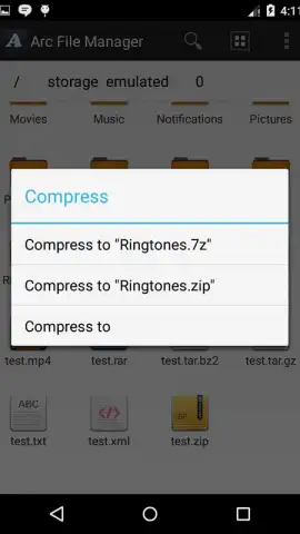 Arc File Manager скриншот 5