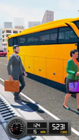 Coach Bus Simulator 3d Bus Sim скриншот 2