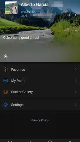 WeChat скриншот 2