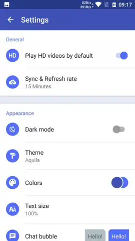 Aquila Messenger for Twitter скриншот 8
