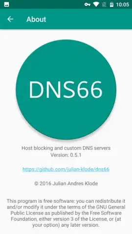DNS66 скриншот 1