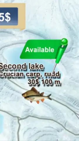 Winter fishing. Lakes. скриншот 2