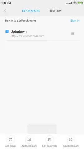 Mint Browser скриншот 2