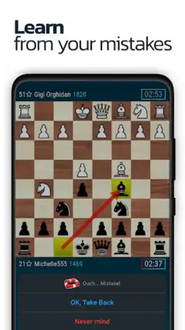 Chessfriends Online Chess скриншот 3