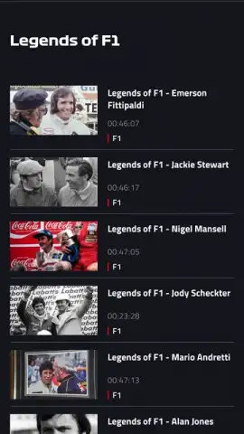 F1 TV скриншот 7