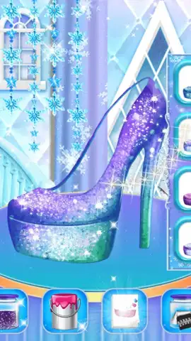 Ice Queen Makeup Dress Up скриншот 2