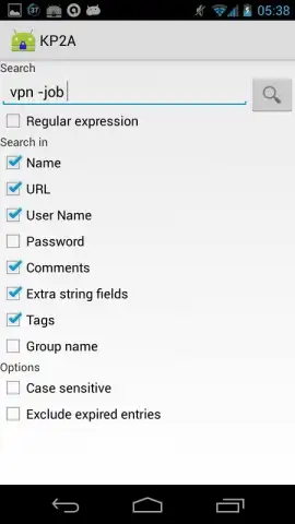 Keepass2Android Offline скриншот 3