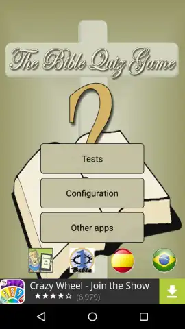 The bible quiz game скриншот 1