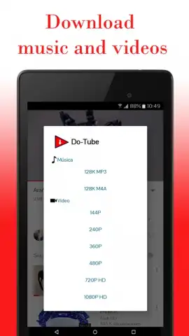 DoTube - 4K Video Downloader & MP3 Player music скриншот 11