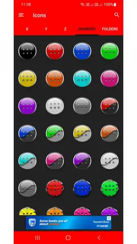 Black Icon Pack Free скриншот 1