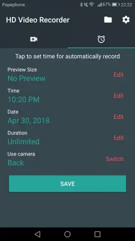HD Video Recorder скриншот 2