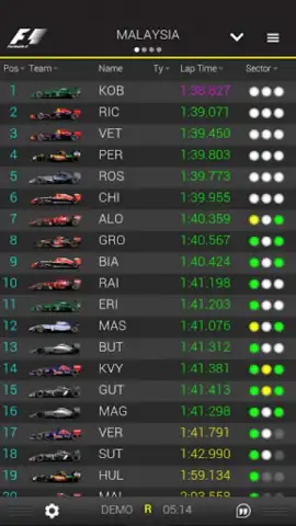 Official F1 ® App скриншот 11