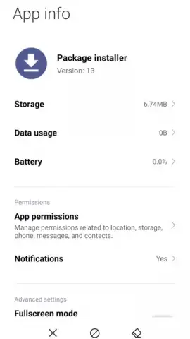 Package installer Google скриншот 2